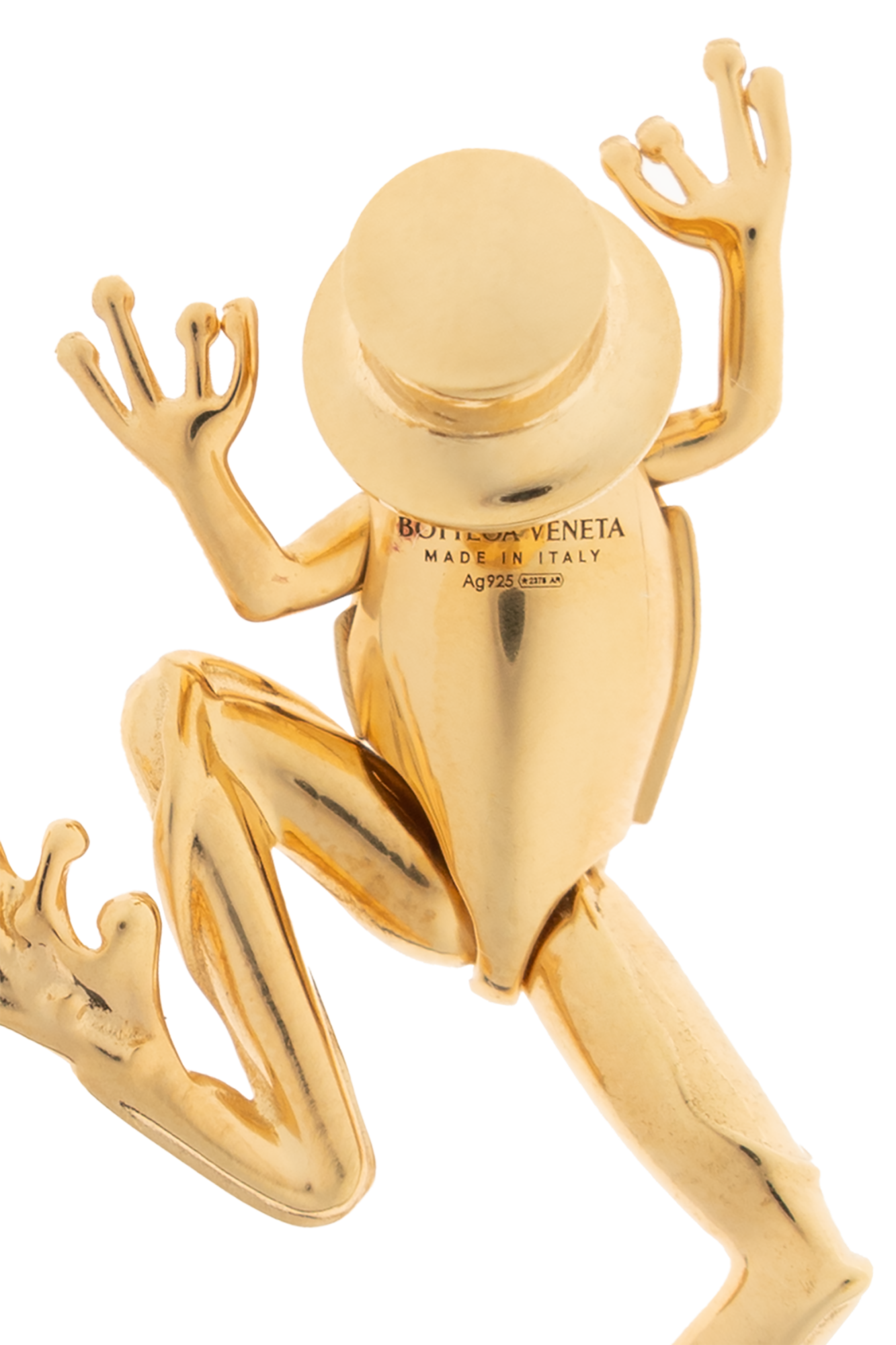 ブローチ・コサージュ BOTTEGA VENETA frog brooch gold Bottega Veneta Pin Rana | Women's Jewelery | Vitkac